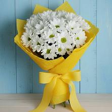 Букет цветов из:  Хризантемы #REPLACE_PRED# Греческом