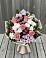 Букет цветов из: Альстромерии, Гвоздики, Розы и Хризантемы в Греческом