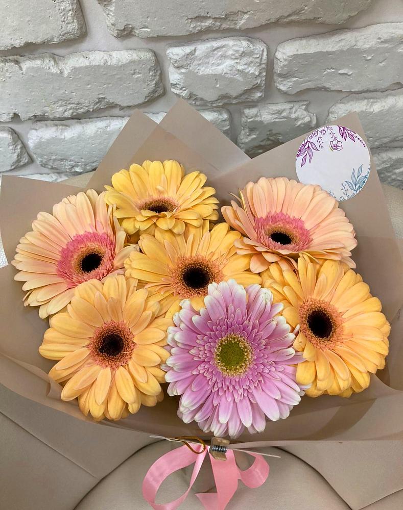 Букет цветов из: Герберы в Греческом