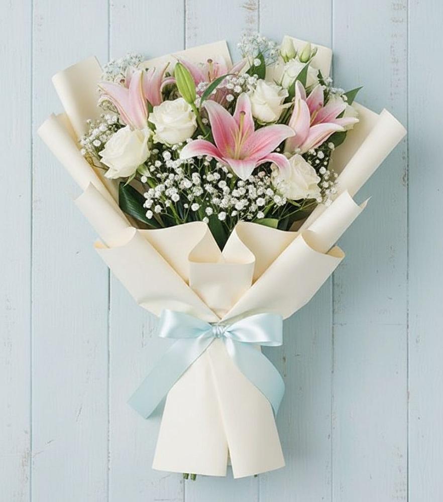 Букет цветов из: Лилии в Греческом