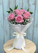 Букет цветов из:  Розы в Греческом