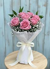 Букет цветов из:  Розы в Греческом