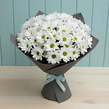 Букет цветов из:  Хризантемы в Греческом