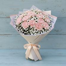 Букет цветов из:  Гвоздики в Греческом