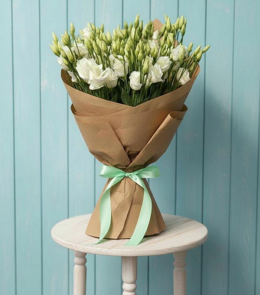 Букет цветов из: Лизиантусы в Греческом