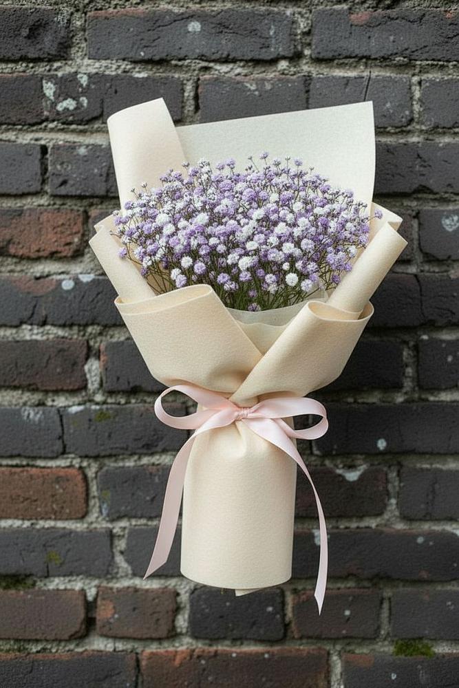 Букет цветов из: Гипсофила в Греческом