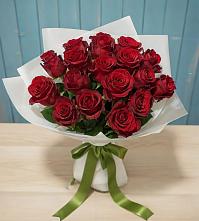 Букет Красные розы в Греческом