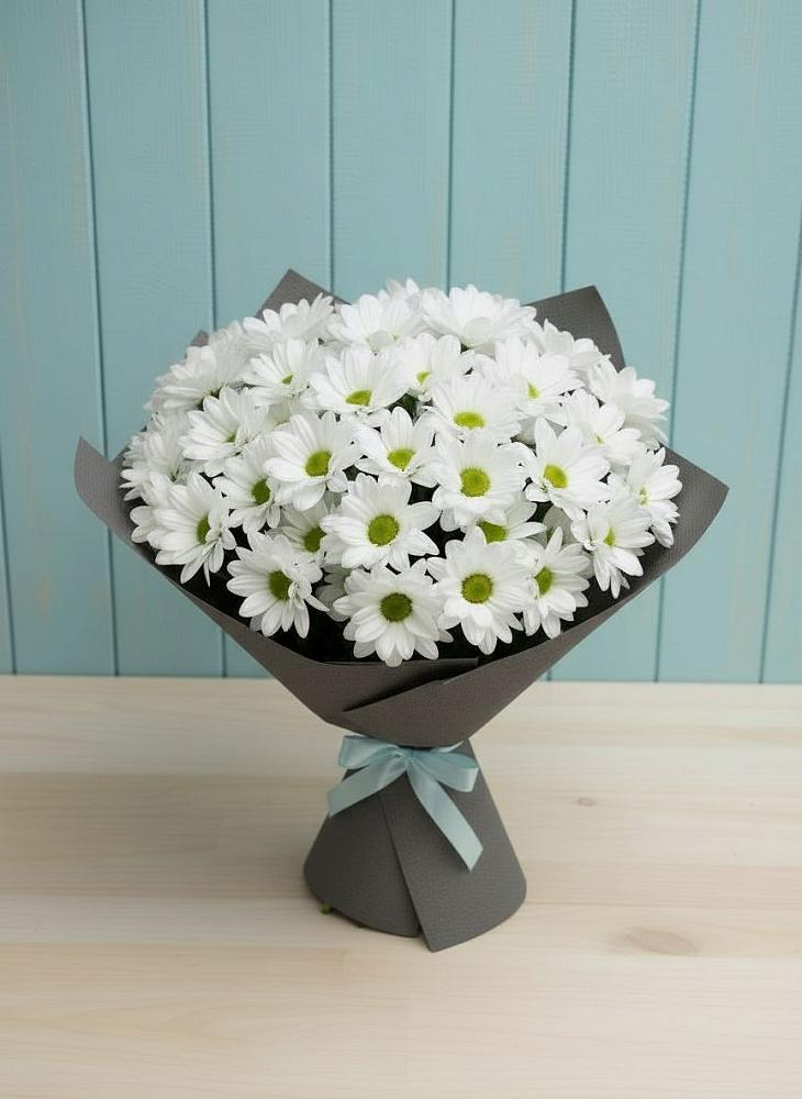 Букет цветов из: Хризантемы в Греческом