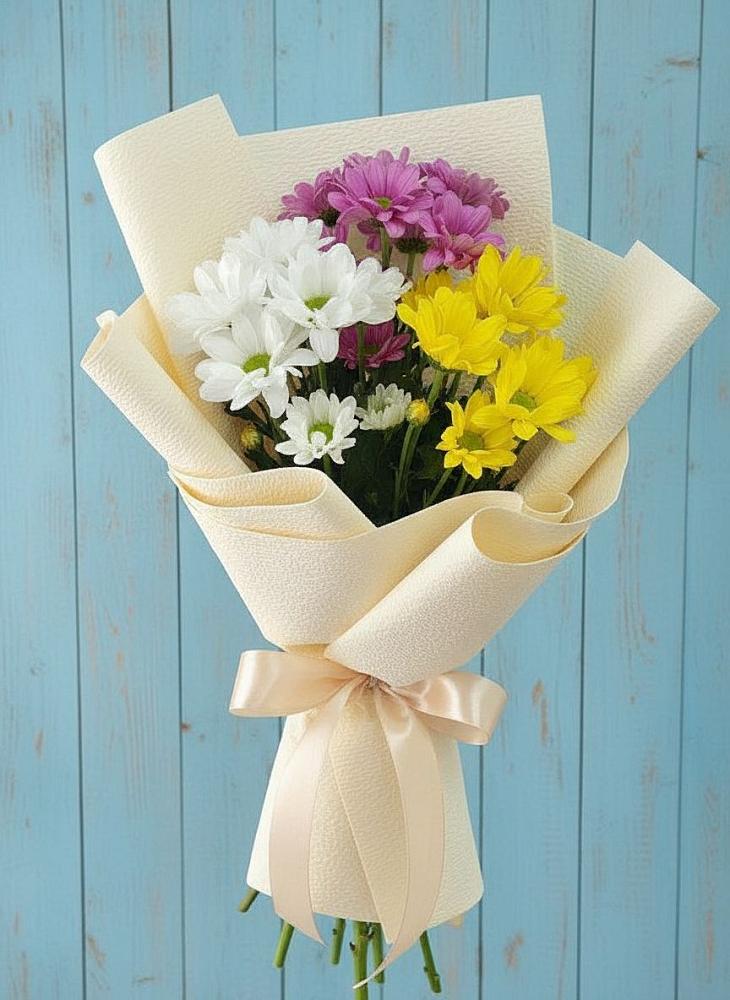 Букет цветов из: Хризантемы в Греческом