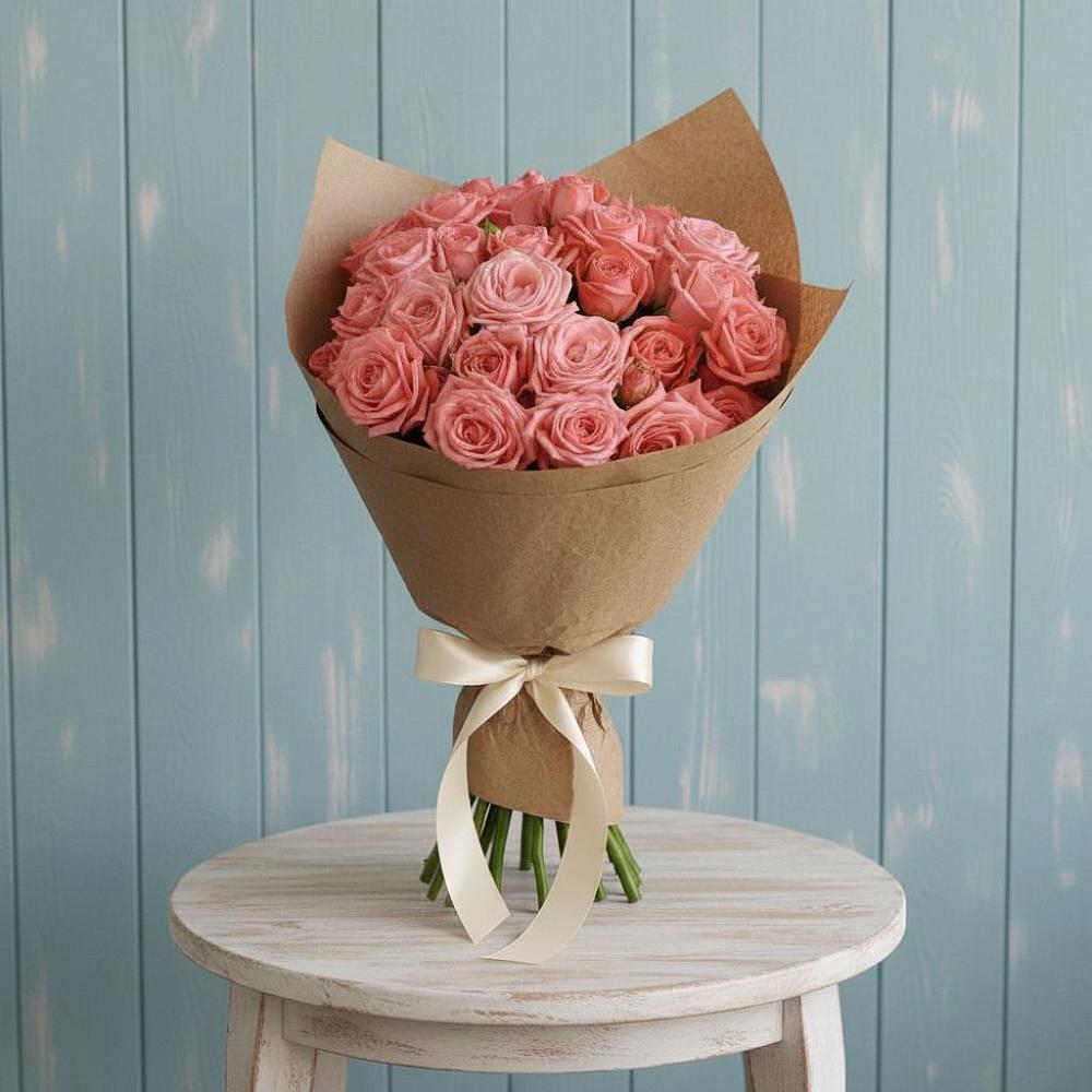 Букет цветов из: Розы в Греческом