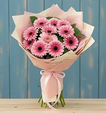Букет цветов из:  Герберы в Греческом
